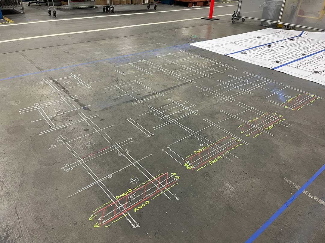 Boeing Machine installation