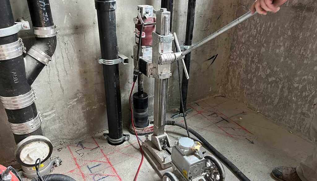 concrete core drilling